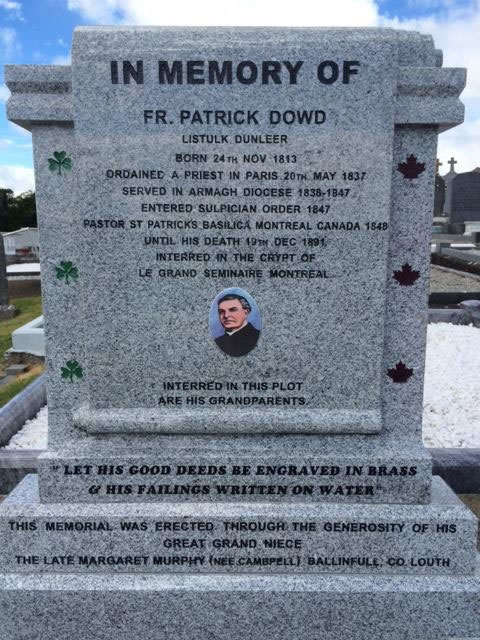 Father Patrick Dowd Memorial, Listulk, Dunleer